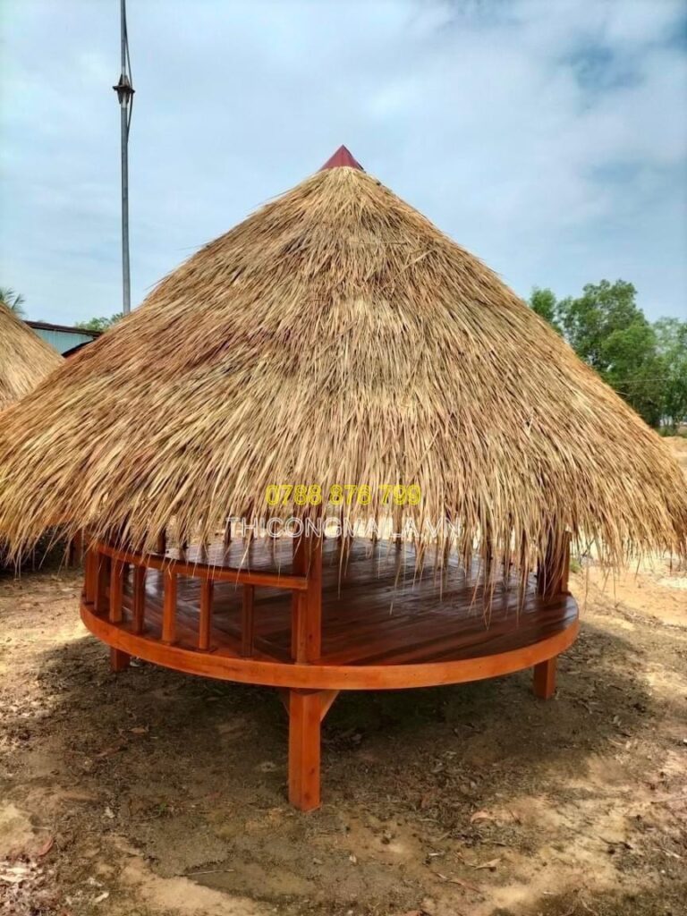 Thi công chòi lá Bình Dương