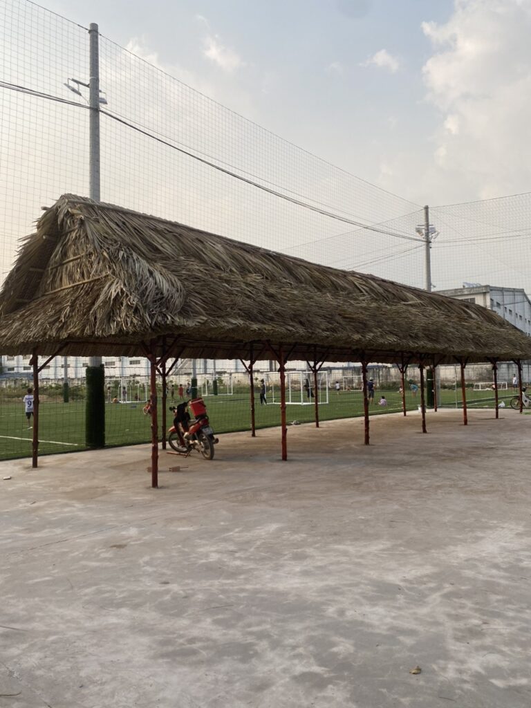 Thi công nhà lá Quảng Ngãi