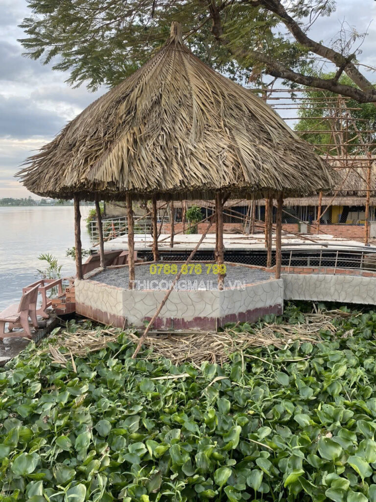 Thi công nhà lá Đắk Nông