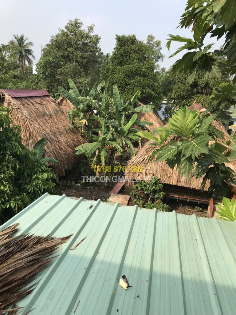 Thi công nhà lá Phú Yên