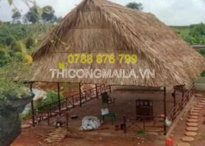Thi công nhà lá Trà Vinh