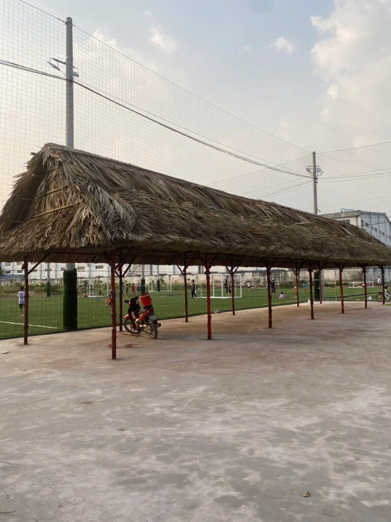 Thi công chòi lá Vĩnh Long